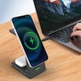thumbnail image 6 of XGFHYJEH Charging Station, Wireless Charging Station, Charging Station for Multiple Devices, Wireless Charging, 15W 3 in 1 Charging Station, Wireless Charge, for Android, Iphone, Apple, Samsung, Ipad, 6 of 7