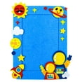thumbnail image 3 of jifeng DIY Picture Frame Craft Frames Set Photo Frame for Bedroom Shelf Arts Crafts Dad Child Blue, 3 of 9