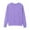 Purple(1), variant on Diufon Sweatshirts for Women Long Sleeve Crewneck Pullover Casual Loose Fall Winter Solid Color Clothes with Pocket