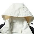 thumbnail image 3 of DecSea Men's Lightweight Softshell Jacket Fleece Lined Hooded Water Resistant Winter Hiking Windbreaker Jackets, 3 of 4