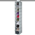 thumbnail image 2 of Perchero para sombreros - Organizador de sombreros para armario colgante con 10 estantes para gorras de béisbol - Almacenamiento de sombreros para proteger sus gorras con este - Fácil soport, 2 of 5