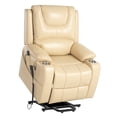 thumbnail image 5 of Irene House 9186 Power Lift Chair with Massage Heating (Ivory Leather), 5 of 6