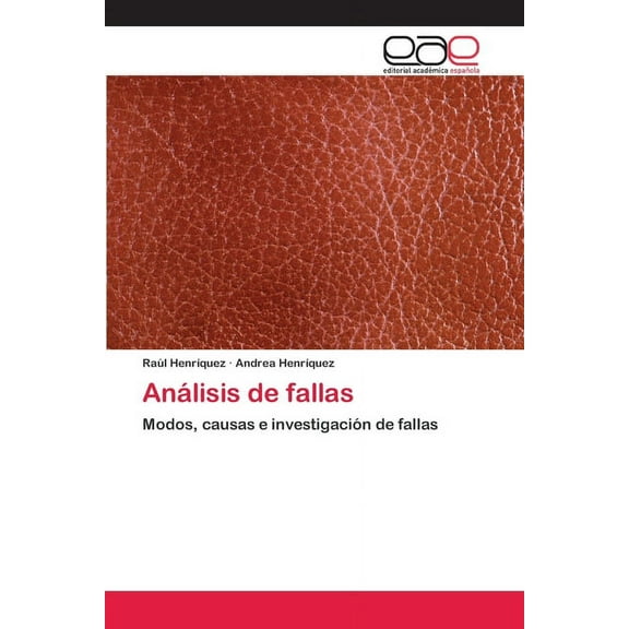 Análisis de fallas (Paperback)