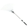 thumbnail image 1 of Expandable Leaf Rake, Stainless Steel Metal Leaf Rake  for Yard 9 Teeth,15 Teeth, 1 of 7