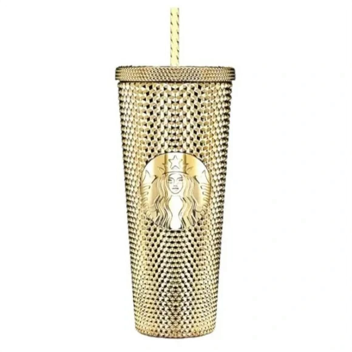 Starbucks 2015 Limited Edition Swarovski Crystal Drinkware, 12oz Ceramic  Coffee Mug, Matte Gray & Gold - Walmart.com