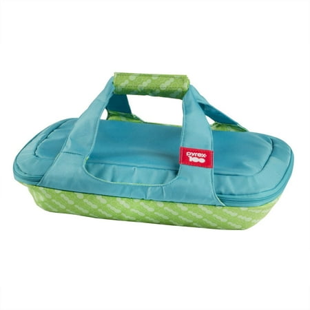 Pyrex 100 Portables 100th Anniversary 3 Qt Bag Green Blue