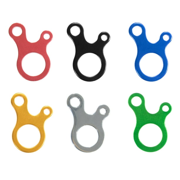 West Coast Paracord Metal 3 Hole Tensioner Guyline Adjuster With A Figure 9 Descender Ring Three Hole Connector Great For Tie Down Tent Shade Canopy Camping Hiking Backpacking Walmart Com
