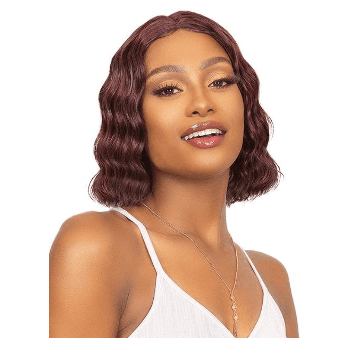 Janet Collection 100% Virgin Remy Human Hair Hand-Tied Lace Deep Part Wig - Kamel