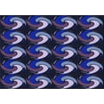 thumbnail image 1 of Ahgly Company Machine Washable Indoor Rectangle Transitional Periwinkle Purple Area Rugs, 2' x 3', 1 of 7