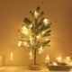 thumbnail image 1 of Guirnalda de luces de fibra óptica con flores, 3 metros, 20 luces LED decorativas, ideal para sala de estar, dormitorio y jardín (árbol no incluido)., 1 of 5