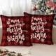 thumbnail image 4 of Cubiertas de Almohada de Navidad Almohada de Navidad 17.71x17.71In para la Decoración de Navidad, Almohada de Decoración de Vacaciones de Invierno Adecuada para Sofás en el Hogar, 4 of 6