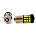thumbnail image 5 of Alla Lighting 39-SMD High Power 2835 Chipsets Super Bright 7507 12496 BAU15S 1156PY PY21W White LED Bulbs Lamps Replacement for Turn signal Blinker Light (White), 5 of 7