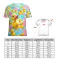 thumbnail image 2 of Fun And Playful Duck Women's Short Sleeve Tops Casual Blouses T Shirt, 2 of 6