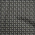 thumbnail image 1 of oneOone Polyester Lycra Black Fabric Asian Retro Floral Dress Material Fabric Print Fabric By The Yard 56 Inch Wide, 1 of 4