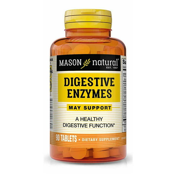 Mason Natural Digestive Enzymes with Prebiotics and Probiotics