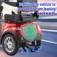 thumbnail image 6 of Heavy Duty 4 Wheel Mobility Scooter for Seniors & Adults,500lbs Capacity,800W Motor,31-Mile Range,Fat Tires,Full LED Lighting & Remote Key(Red), 6 of 13
