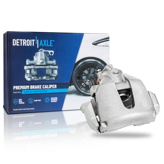 Detroit Axle - Front Right Brake Caliper w/Bracket Replacement for Ford Focus Escape C-Max