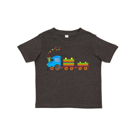 

Inktastic Colorful Toy Train Gift Toddler Boy or Toddler Girl T-Shirt
