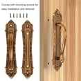 thumbnail image 3 of Poignée de Porte Montée, Poignées de Porte Coulissante Double Face Faciles à Installer pour Balcons, 3 of 8