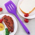 thumbnail image 6 of Unique Bargains Silicone Turner 4 Pieces Heat Resistant Non Stick Turner Purple, 6 of 7
