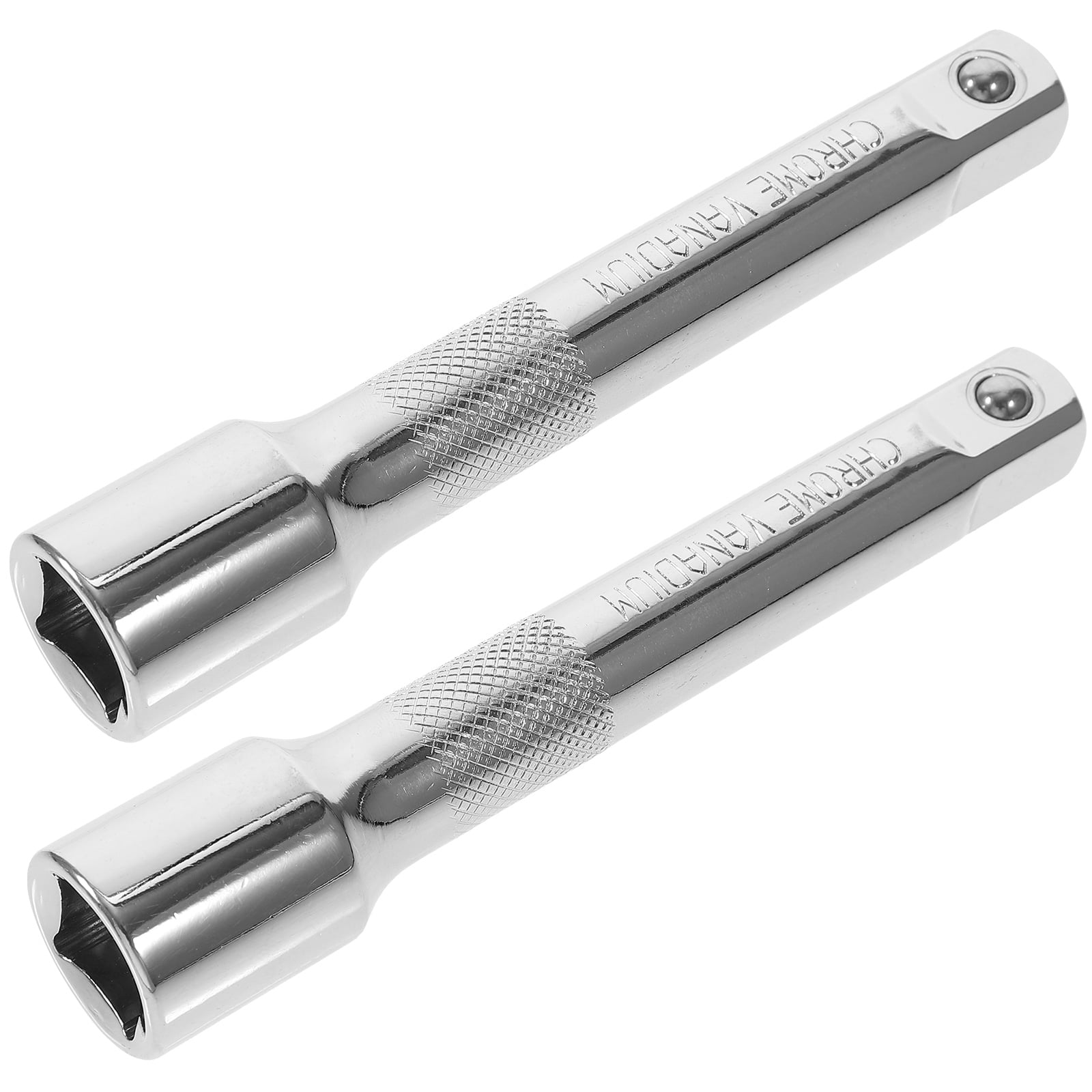 2pcs Socket Wrench Extension 1/2 Drive Extension Ratchet Extender Shaft