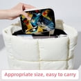 thumbnail image 6 of Woodpecker Velvet Portable Jewelry Stand with Removable Compartment - Organizer Box, Necklace Holder, Jewelry Display - Gift, 6 of 7