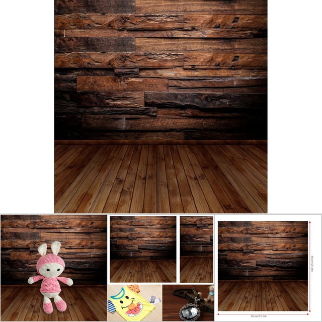 Photo Props, Easy To Use Photography Backdrop Wood Grain Pattern Light Weight Sturdy For Shooting
