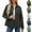 A32 Black Winter Coats, variant on Xdegoge Lightweight Quilted Jackets for Women Button Down Cardigan Barn Jacket Padded Lapel Warm Winter Coats Trendy Outerwear with Pockets