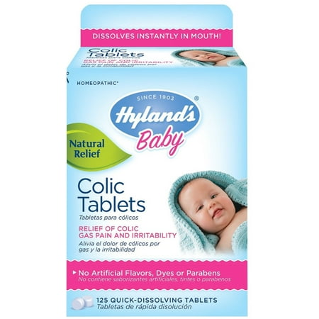 2 Pack - Hyland's Baby Colic Tablets 125 ea