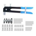 thumbnail image 1 of 86pcs Heavy Duty Blind Rivet Nut Kit Set Riveter Tool Rivet Nut Gun Thread Hand Riveter Rivet Tool ,Easy to Use, 1 of 6