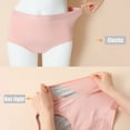 thumbnail image 5 of Hbhpov Women's Reusable Period Panties, Leakproof, Washable Cotton Menstrual Underwear, Heavy Flow Protection, 5 Pack, 5 of 7