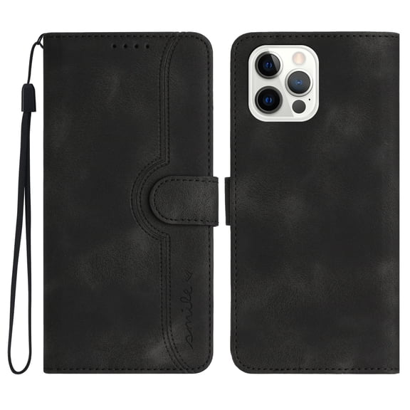 Jiahe Cover for iPhone 12 Pro Max, Wallet Case with Credit Card Holder,Shockproof Magnetic Anti-Scratch Premium Leather Cover with Card Slots Kickstand Cover Case, black