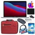 thumbnail image 1 of Computadora portátil Apple MacBook Pro de 13" usada (chip M1, CPU de 8 núcleos, 8 GB de RAM) (finales de 2020, SSD de 256 GB, gris espacial) (MYD82LL/A) Paquete, 1 of 7