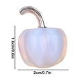 thumbnail image 3 of Fall Decor Thanksgiving Decoration Mini Pumpkin Decor Amethyst Agate Stone Jewelry Crystal Statues Transparent Personalized Pumpkin Crafts Ornaments for Thanksgiving Halloween Home Decor, 3 of 7