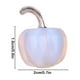 thumbnail image 3 of Decoración de cristal de calabaza mini | Amatista Ágata Escultura de Vidrio Rojo Rosa Verde Púrpura Blanco Gris Amarillo | Ornamento de piedra preciosa pulida a mano | Centro de mesa de Halloween, 3 of 6