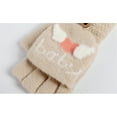 thumbnail image 6 of Coerni Toddler Soft Flip Top Gloves Kids Baby Boys Girls Winter Warm Knit Fingerless Mitten Children Knit Mittens Kid Glove Winter Girl, 6 of 6