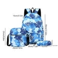 thumbnail image 3 of EIMELI 3pcs/set Woman Backpack Fashion Girls School Bags Nylon for Vacations (Style 2), 3 of 9