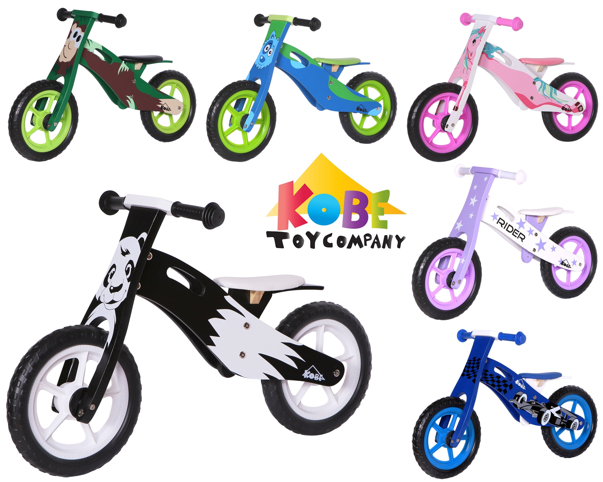 wooden training bikes for toddlers