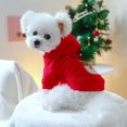 thumbnail image 6 of Dog Hoodie Dress for Large Dogs Elk Pattern Coat Dog Apparel Pullover Puppy Pajamas Dress Christmas Theme, 6 of 8