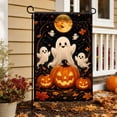 thumbnail image 4 of Trovenix Halloween Garden Flag Double Sided Fall Yard Flag Outdoor Decorative Flag for Home Lawn Porch Halloween Decor, 4 of 7