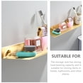 thumbnail image 4 of Zcyifa Kitchen Seasoning Rack Bathroom Toilet Storage Rack Space Aluminium Storage Stand Small Wall Shelf, 4 of 10