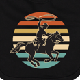 thumbnail image 3 of Inktastic Rodeo Team Roping Cowboy Newborn Bib, 3 of 3