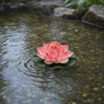 thumbnail image 7 of 1 Piece Floating Foam Lotus Flower with Leaf, Artificial EVA Water Lily for Pond Pool, Realistic Fake Lotus for Spring Garden Decor Dance Prop Home Vase Decoration, 7 of 7