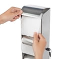 thumbnail image 3 of Injueey Dispensador de papel higiénico comercial de pared duradero para baños concurridos. Soporte para papel higiénico de pared. Almacenamiento y organización del hogar A, 3 of 6