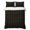 Black, variant on Twin XL Quilt Set 68''x98'', Teal Spring Floral Lightweight Bedspread Coverlet Set with 2 Pillow Shams, Modern Oil Painted Daisy Botanical Breathable All Season Quilt Bedding for Dorm/Guest Room