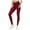 Wine, variant on Leggings for Women Tummy Control Splice Casual Plus Solid Slim Velvet Yoga Pants,Army Green,L