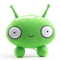 thumbnail image 1 of 25cm Final space green moon cake moon cake Plush Doll Toy pillow, 1 of 1