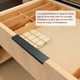 thumbnail image 5 of 8 Piezas Tiradores de Finger, 400mm/15.75 Pulgadas Manijas de Gabinete Ocultas de Aluminio, Tiradores Modernos Concebidos para Cocina, Muebles, Cajón, Armario, Negro, 5 of 6