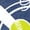 HEATHER NAVY, variant on Instant Message - Softball Girlie -Youth Girls Short Sleeve T-Shirt Fitted Short Sleeve Graphic T-Shirt