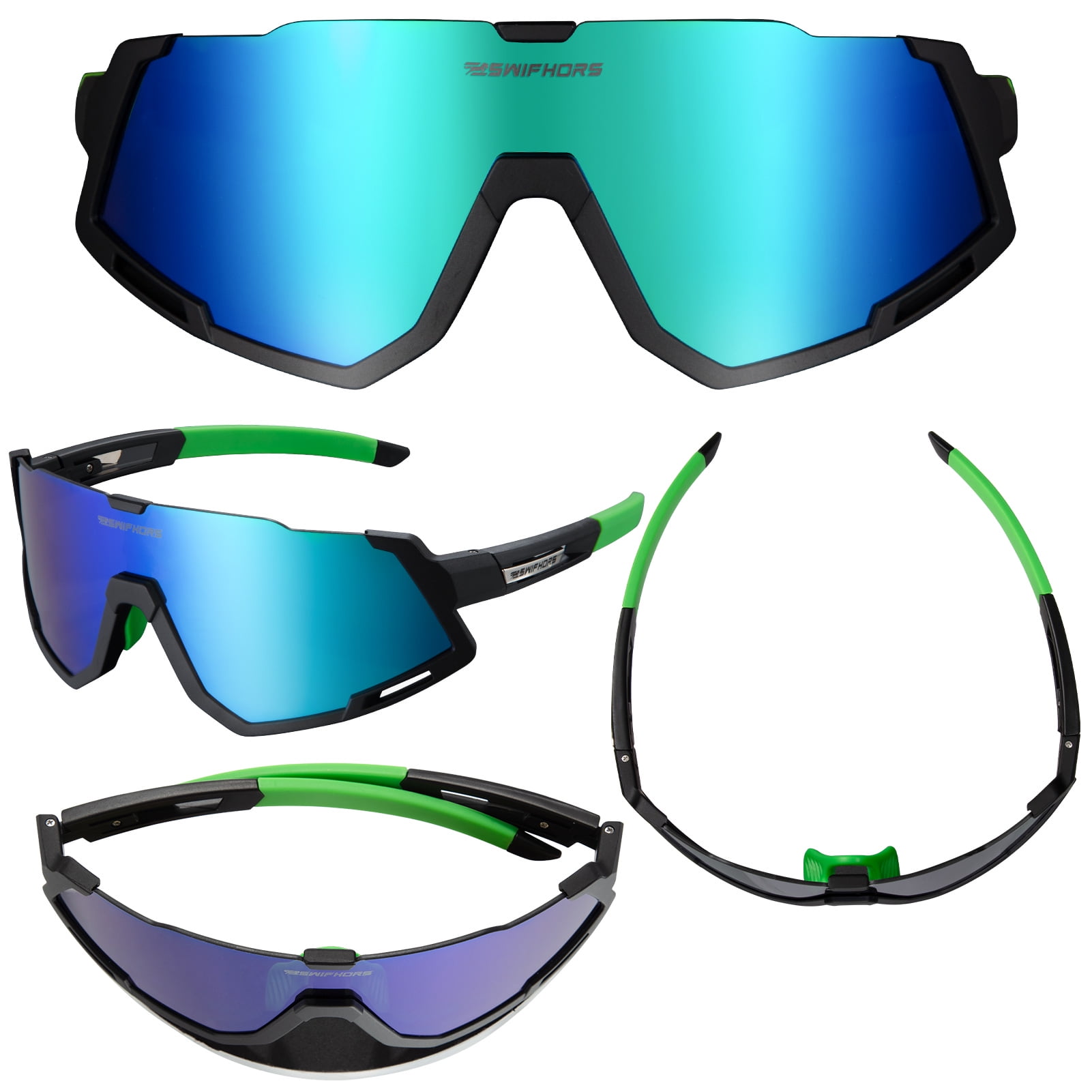 Sports Polarized Sunglasses for Men and Women, UV 400 Protection